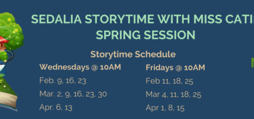Date and Time of Storytime