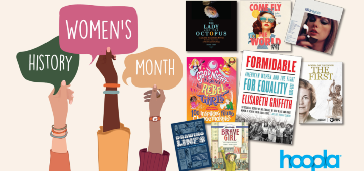 Hoopla Women's History Month