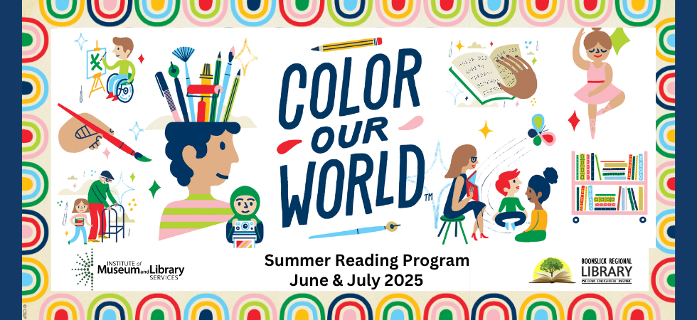 Summer Reading Program: Color Our World 2025