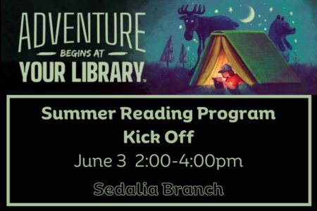 Summer Reading Program Kick Off | Sedalia