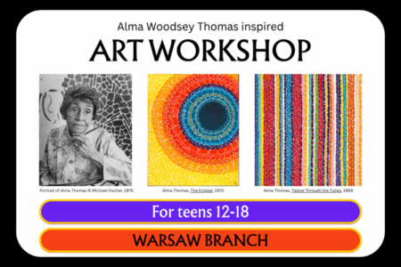 Alma Woodsey Thomas Art Workshop | TEENS