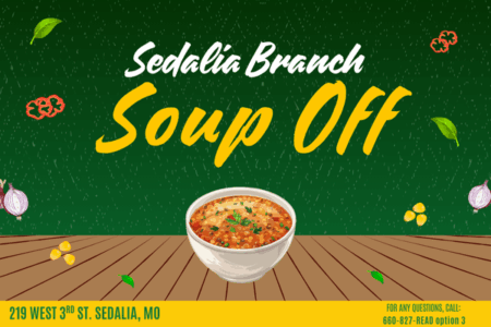 Sedalia branch Soup Off