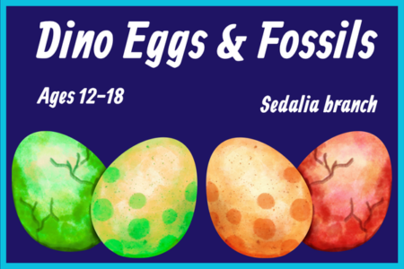 Dino Eggs & Clay Fossils 10am & 1pm