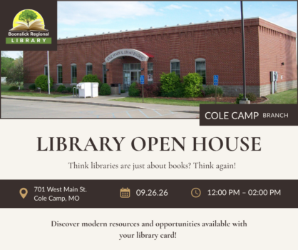 Library Open House