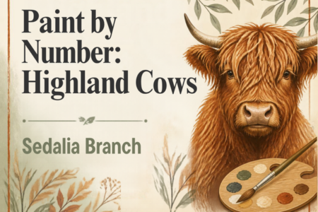Paint By Number: Highland Cows