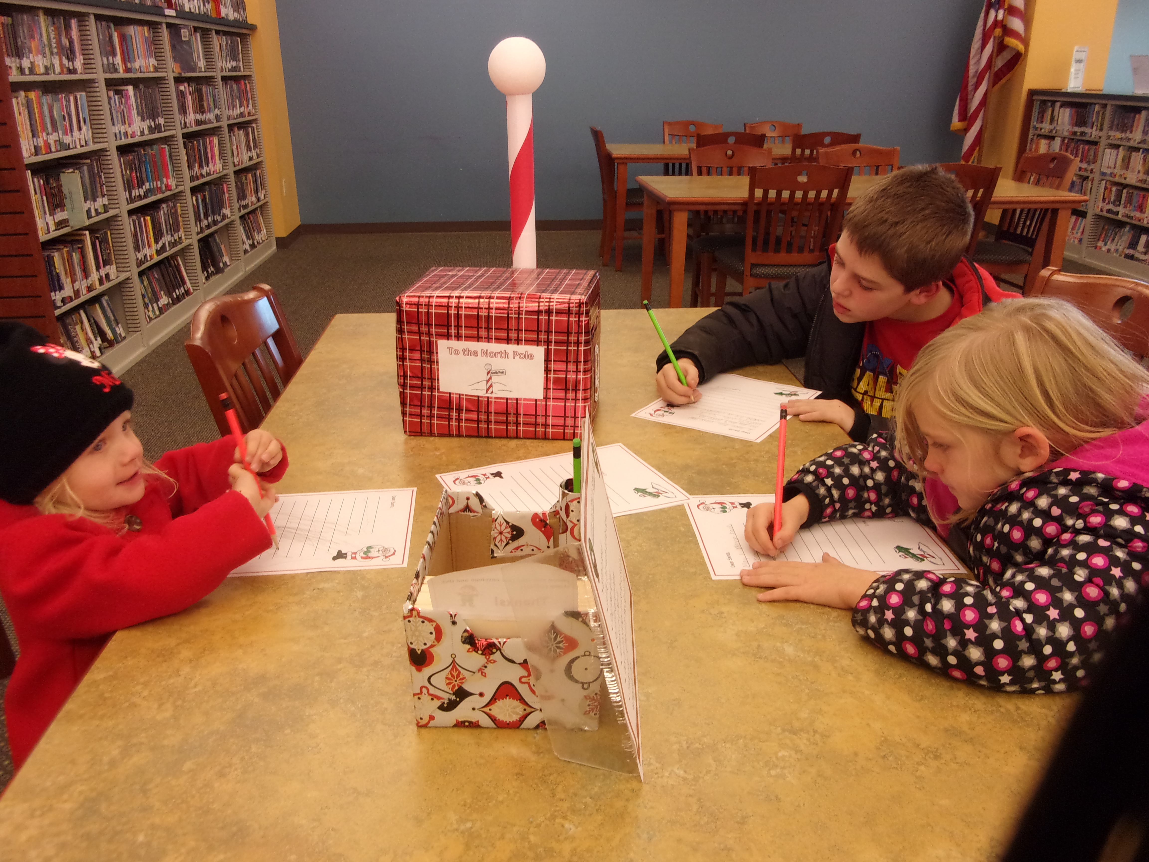 writing letters to santa