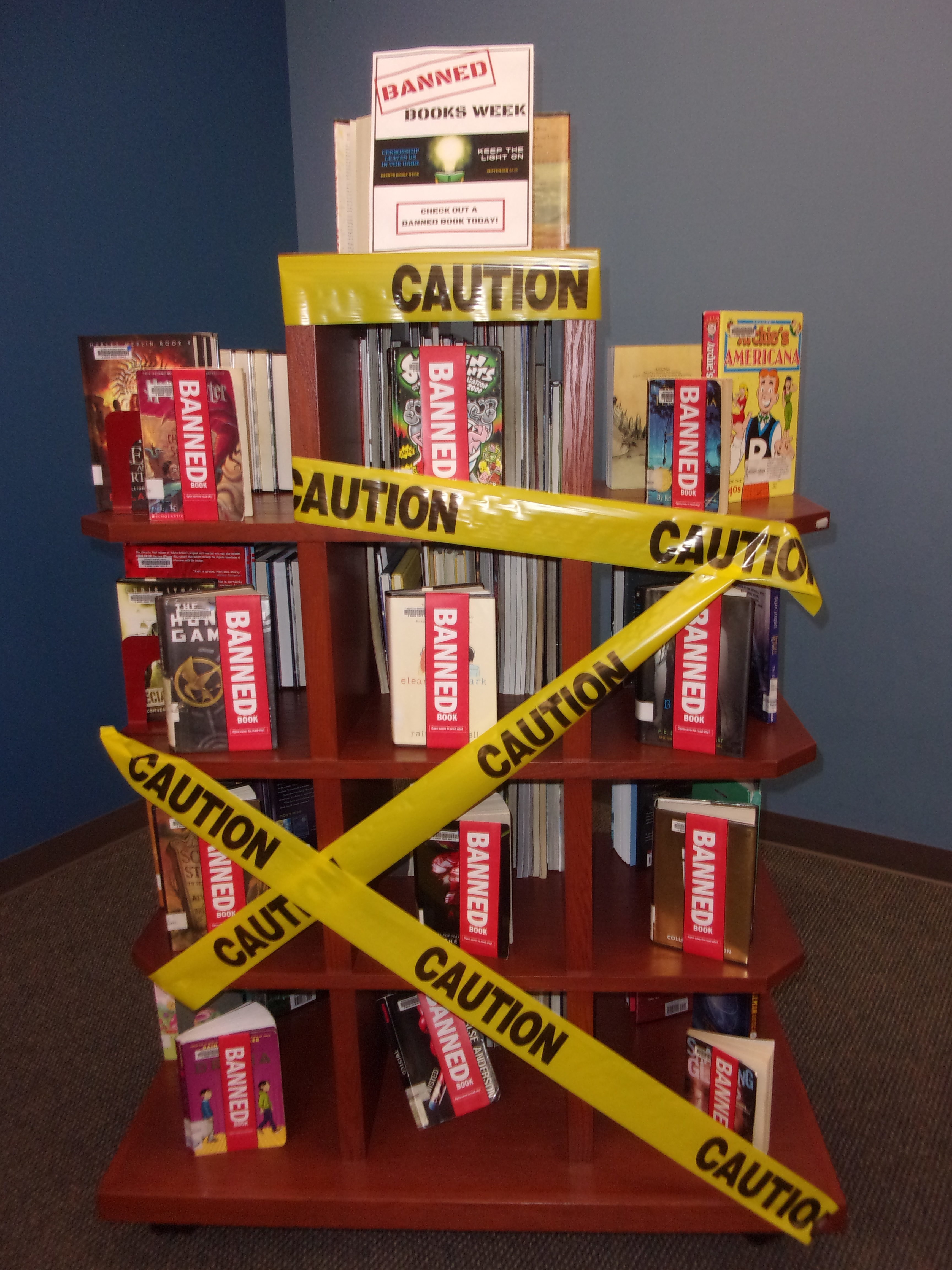 banned books week display