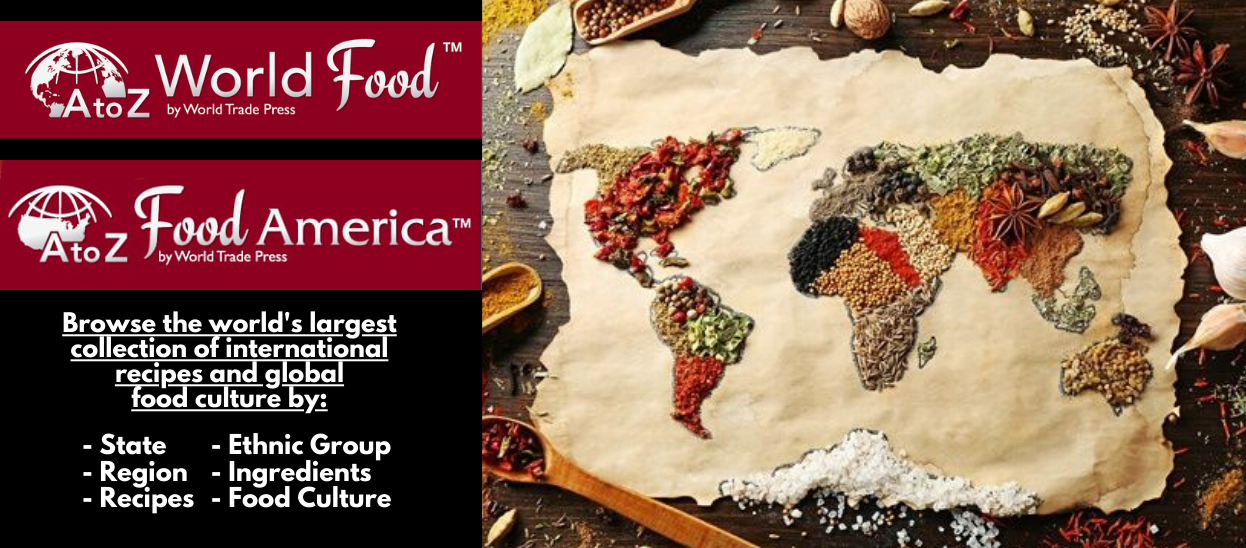 a to z food america banner