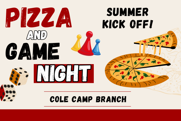 Pizza & Game Night Summer Kick Off