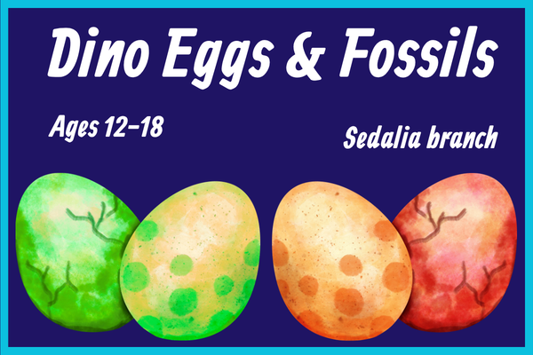 Dino Eggs & Clay Fossils 10am & 1pm