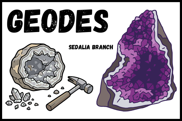 Geodes 10am & 1pm